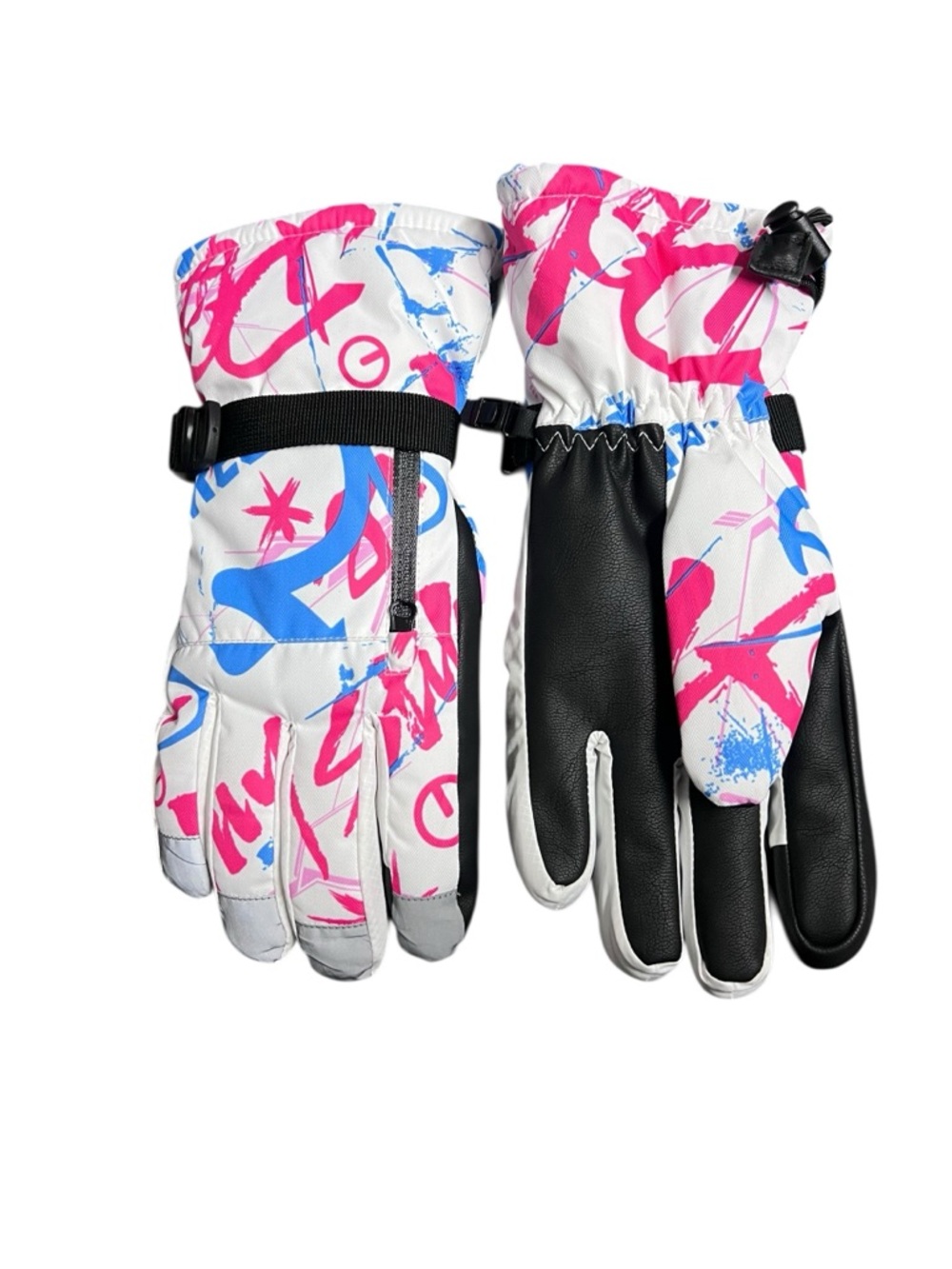 New Ski Snow Pink Gloves
